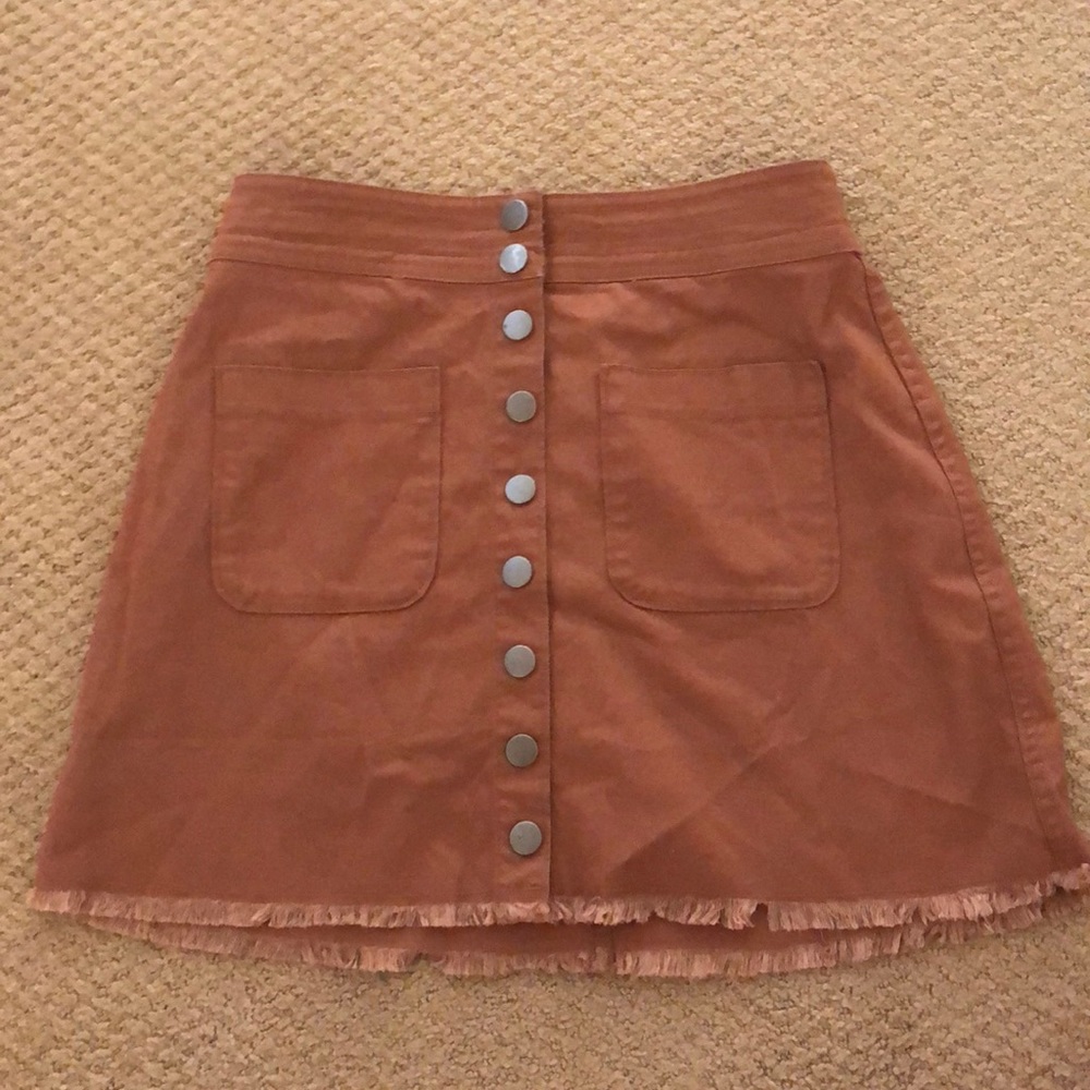 Button up skirt